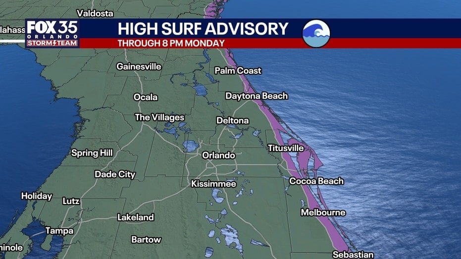 Orlando weather: Windy weekend brings rough surf, coastal flooding concerns